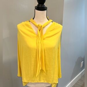 Zara three quarters sleeve blouse
